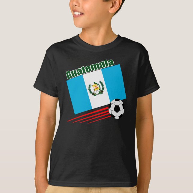Camiseta Equipe de futebol de Guatemala (Frente)