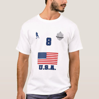 Camiseta Equipe de Futebol dos Estados Unidos USMNT#8 T-Shi