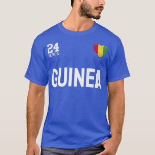 Camiseta Equipe de futebol guianense 24 Seven Guiné Fan