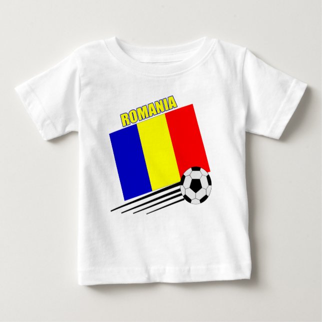 Camiseta Equipe de futebol romena (Frente)
