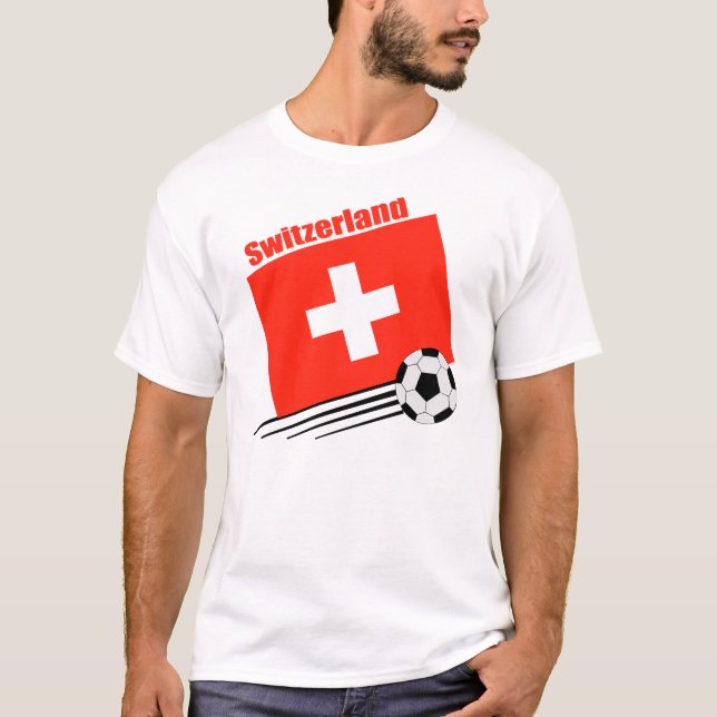 Camiseta Equipe de futebol suíça (Frente)