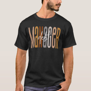 Camiseta Equipe de Gerente de Dívida Divertida Equipe de Ge