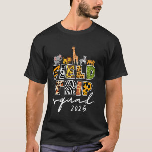 Camiseta Equipe de Girafa do Zoológico Safari Animal Guarda