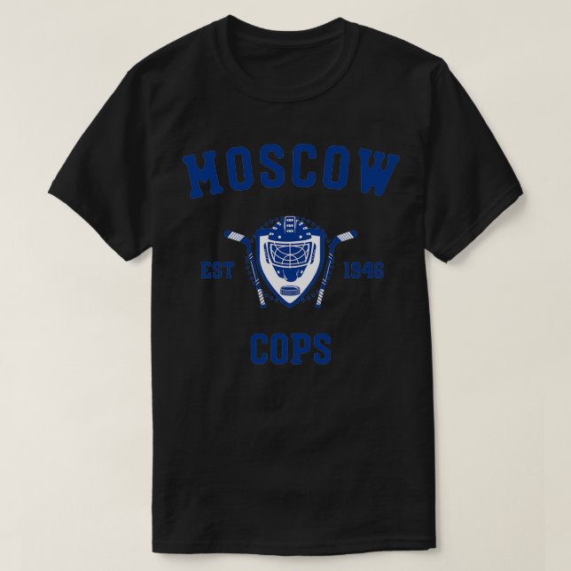 Camiseta Equipe de Hóquei Kontinental do HC Dynamo Moscou (Frente do Design)