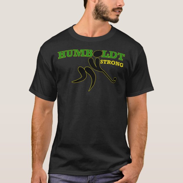 Camiseta Equipe de hóquei Remem Humboldt Broncos Forte (Frente)