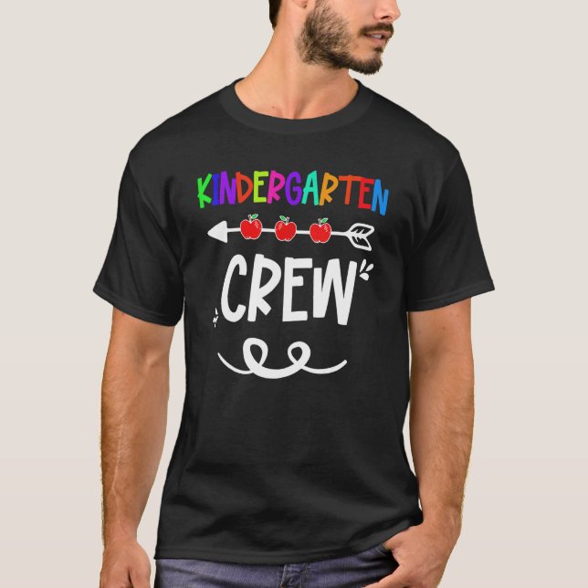 Camiseta Equipe de Jardim de Infância de Volta à Escola Pro (Frente)