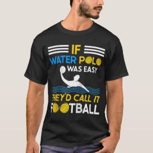 Camiseta Equipe De Jogadores De Água Potável Nadação Esport