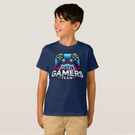 Camiseta Equipe de jogadores Pixel - Futuro jogador Pro