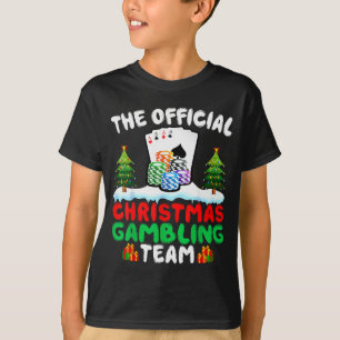 Camiseta Equipe de Jogos de Azar de Natal - Cristão Apostad