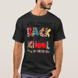 Camiseta Equipe de Kinder Jardim de Infância De Volta à Esc