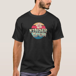 Camiseta Equipe de Kinder Professor de Jardim de Infância