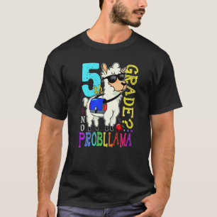 Camiseta Equipe de Lhama Fofa 5ª Série Volta às Aulas Sem P