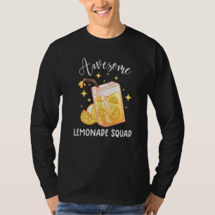 Camiseta Equipe de Limonada Incrível Piada Suco de Limão Li