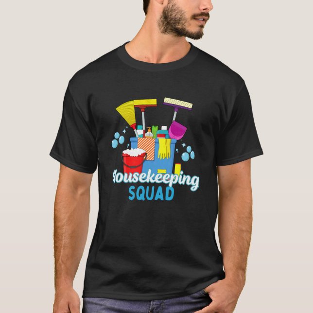 Camiseta Equipe de Limpeza da Equipe de Serviços Ambientais (Frente)
