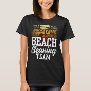Camiseta Equipe de Limpeza de Praia Praias Limpa Costeira
