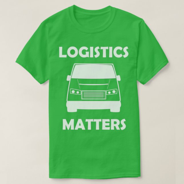 Camiseta Equipe de logística 2 (Frente do Design)