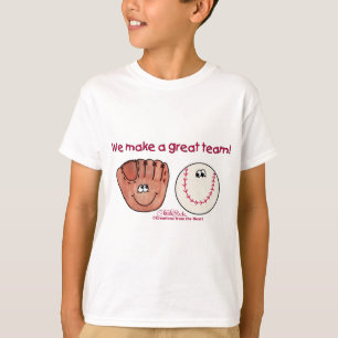 Camiseta Equipe de luvas de beisebol