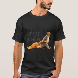 Camiseta Equipe de macaco bebê soca meme engraçado de macac