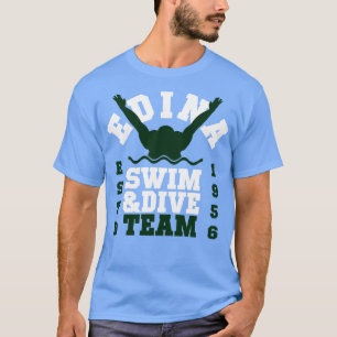 Camiseta Equipe de mergulho da Natação Edina 11