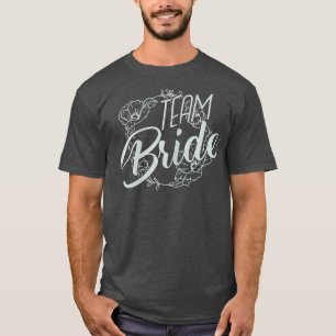 Camiseta Equipe de Mulheres da Noiva Equipe da Noiva Desped