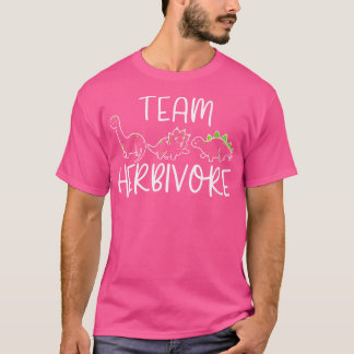 Camiseta Equipe de Mulheres Herbivore Vegggggens Vegetarian