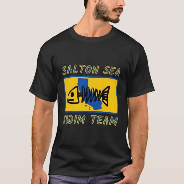 Camiseta Equipe de Natação do Mar de Salton (Frente)