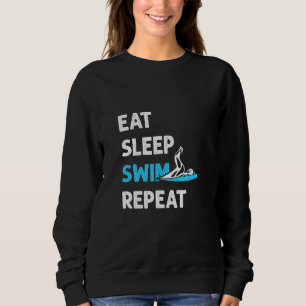 Camiseta Equipe De natação Para A Natação De Sono Do Swimme