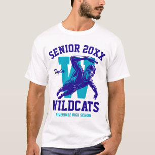 Camiseta Equipe de Natação Sênior Esportes Escolares Person