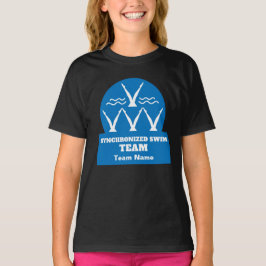 Camiseta Equipe de Natação Sincronizada