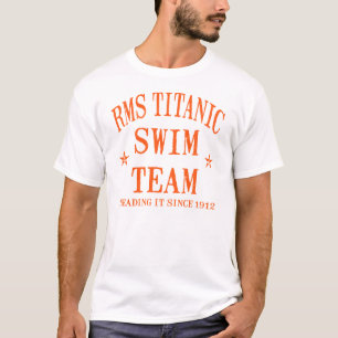 Camiseta Equipe de natação titânica