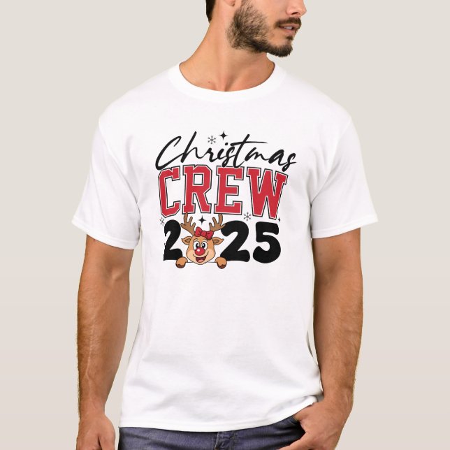 Camiseta Equipe de Natal 2025 (Frente)