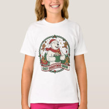 Equipe de Natal Aconchegante – Urso Polar Fofo e B