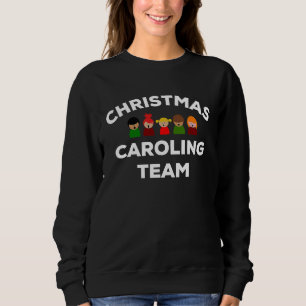Camiseta Equipe de Natal Cantando Grupo Correspondente de C