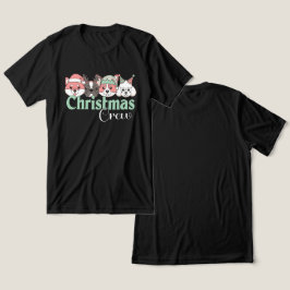 Camiseta Equipe de Natal de Cachorro Fofo