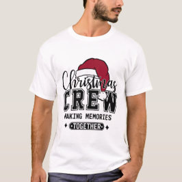 Camiseta Equipe de Natal Memórias de Feriado