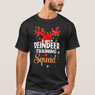 Camiseta Equipe De Natal No Esquadrão De Treinamento De Rei