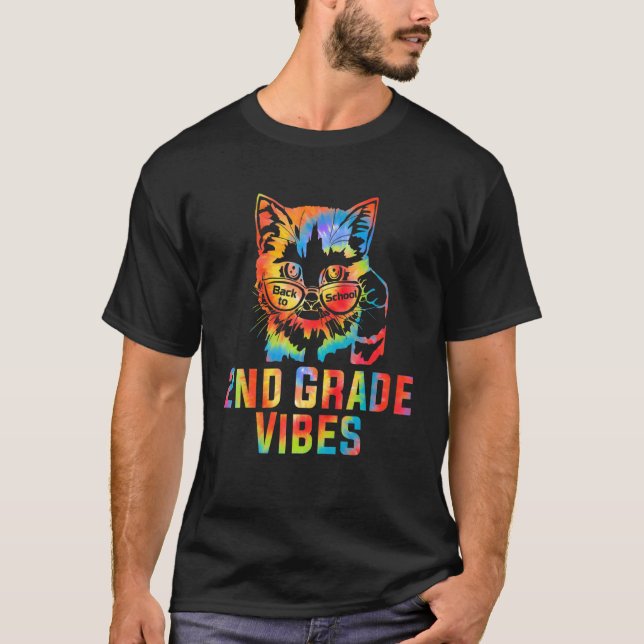 Camiseta Equipe de Nível de segundo de Vibes de Segundo Gra (Frente)