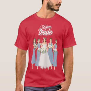 Camiseta Equipe de Noivas Feminina Equipe de Noivas Femini