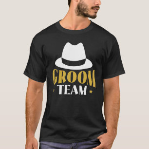 Camiseta Equipe de Noivo do Time de Noivos Esquadrão de Noi