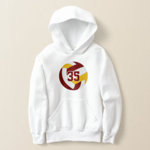 Camiseta equipe de ouro do maroon cores jersey number volei