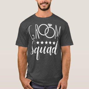 Camiseta Equipe de Padrinhos de casamento do Grossquadrado