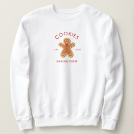 Camiseta Equipe de Panificação de Cookies Modernos Natal