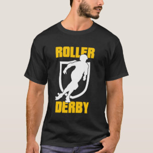 Camiseta Equipe de Patinação Rápida do Roller Derby Play