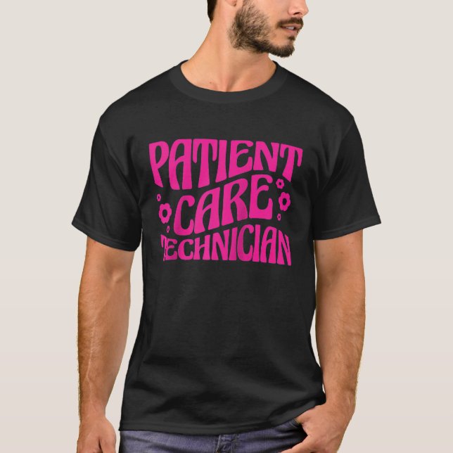 Camiseta Equipe de PCT do Técnico de Cuidados com Doentes R (Frente)