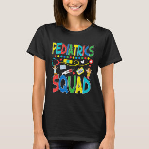 Camiseta Equipe de Pediatria Enfermeira Pediátrica Peds