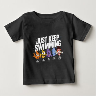 Camiseta Equipe de Peixes que Continuam Nadando