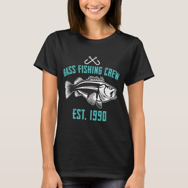 Camiseta Equipe de Pesca de Robalo 1990 (Frente)