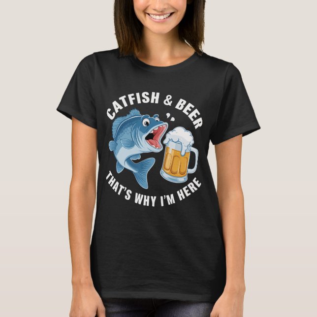 Camiseta Equipe de pesca esportiva (Frente)