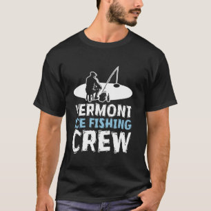 Camiseta Equipe de Pesca no Gelo de Vermont