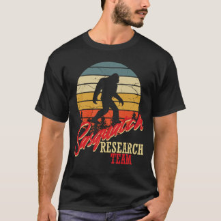 Camiseta Equipe de pesquisa Sasquatch